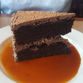 Cafe Bistro at Nordstrom - ..Chocolate something something toffee . Pretty good , very chocolatey - New American Near Me - Cerritos, California