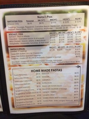 Menu photo 6 Napoli's Italian Restaurant Pottsboro, TX