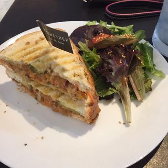 KrungThep Tea Time - Chicken Gra-Pow Sandwich on Sunflower seed bread - Tea Rooms Near Me - Winter Park, Florida KrungThep Tea Time - Chicken Gra-Pow Sandwich on Sunflower seed bread - Tea Rooms Near Me - Winter Park, Florida