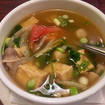 Tuptim Thai Restaurant - Tom yum soup with tofu - Thai Near Me - Wichita, Kansas Tuptim Thai Restaurant - Tom yum soup with tofu - Thai Near Me - Wichita, Kansas