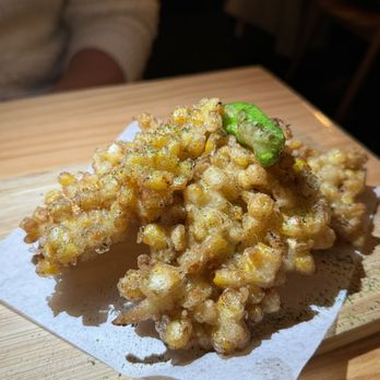 Drunken Monk - corn kakiage - Izakaya Near Me - Menlo Park, California Drunken Monk - corn kakiage - Izakaya Near Me - Menlo Park, California