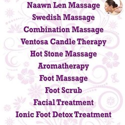 MY Phaat Traditional Thai Foot and Body Massage - Our services