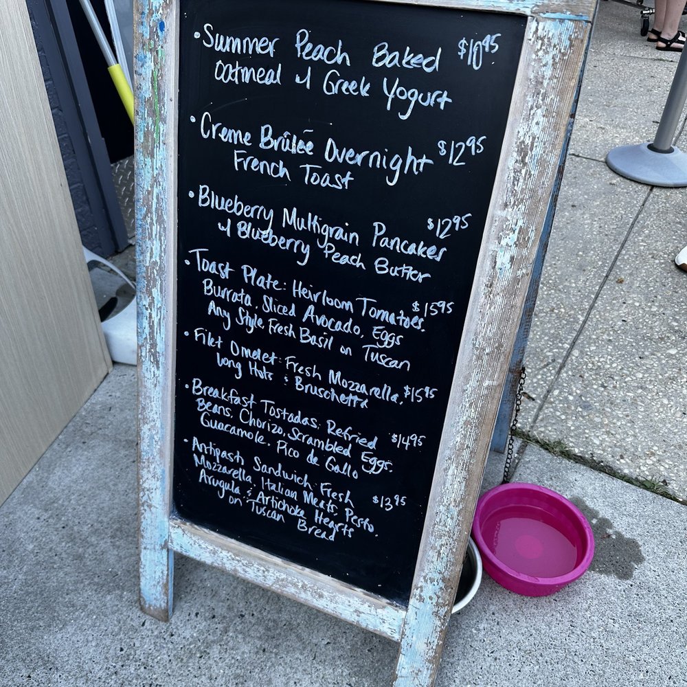 Hannah G's - a chalk board with a menu on it - Breakfast & Brunch Near Me - Ventnor City, New Jersey Hannah G's - a chalk board with a menu on it - Breakfast & Brunch Near Me - Ventnor City, New Jersey