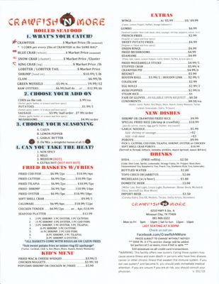 Menu photo 2 Crawfish N More Missouri City, TX Menu photo 2 Crawfish N More Missouri City, TX