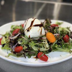 Harrison’s - Burrata Salad with a balsamic glaze