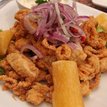 Incas Restaurant - a plate of fried food - Peruvian Near Me - Key West, Florida Incas Restaurant - a plate of fried food - Peruvian Near Me - Key West, Florida