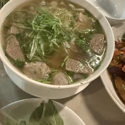Meatball pho Meatball pho