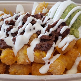 Me Gusta Tacos - Stacked Tater Tots - Tacos Near Me - Henderson, Nevada Me Gusta Tacos - Stacked Tater Tots - Tacos Near Me - Henderson, Nevada