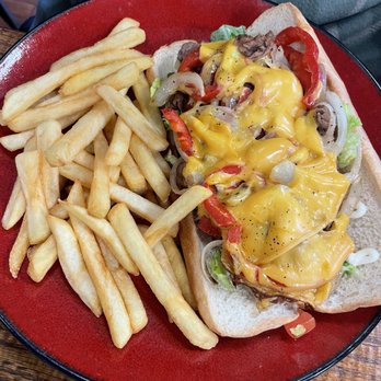 Calletana’s Peruvian Fast Food - Calletanas cheese steak - Peruvian Near Me - Chantilly, Virginia