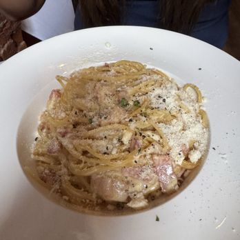Asti Ristorante - Spaghetti Alla Carbonara (pasta was also hard and undercooked) - Italian Near Me - San Diego, California Asti Ristorante - Spaghetti Alla Carbonara (pasta was also hard and undercooked) - Italian Near Me - San Diego, California