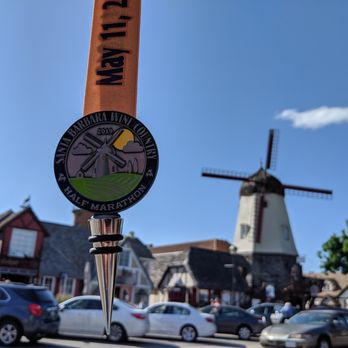 Santa Barbara Wine Country Half Marathon - 2019 finisher medal - Races & Competitions Near Me - Solvang, California Santa Barbara Wine Country Half Marathon - 2019 finisher medal - Races & Competitions Near Me - Solvang, California