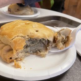 My pork sausage pasty My pork sausage pasty