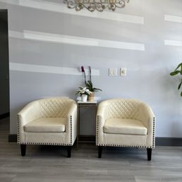 Cute waiting area!