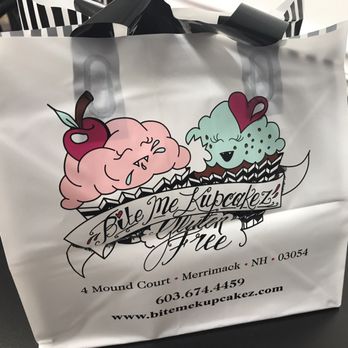 Bite Me Kupcakez - They promote recycling, so if you bring the bag back you get 10% off! - Cupcakes Near Me - Merrimack, New Hampshire