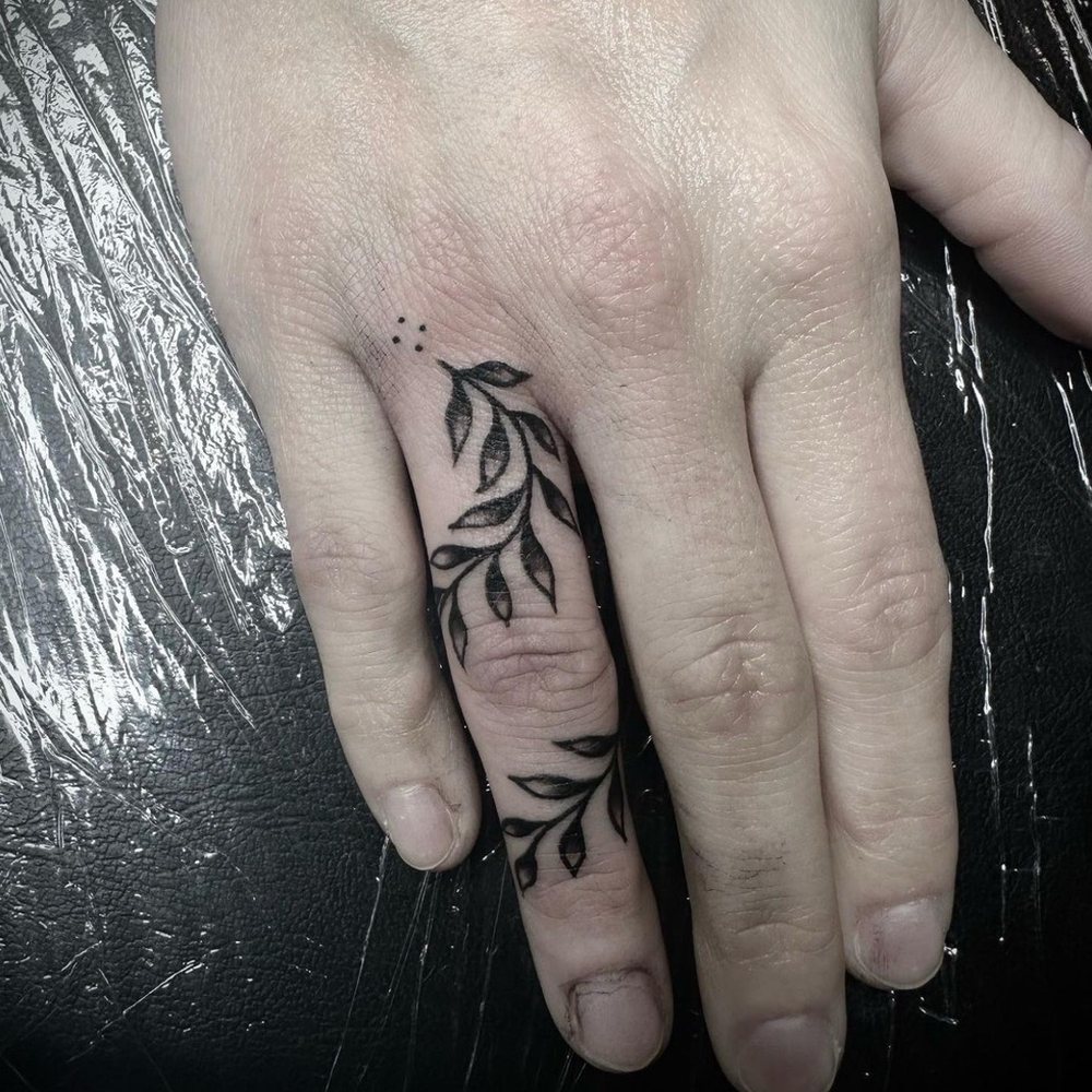 579 Tattoo - Photo of finger tattoo on their IG - Tattoo Near Me - Long Beach, California