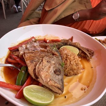 Purple Patch - Fried Red Snapper & Tomato Salad gf - Filipino Near Me - Washington, DC, District of Columbia