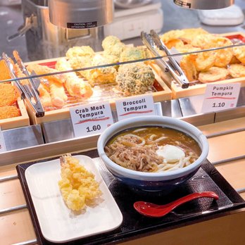 Marugame Udon - curry nikutama & shrimp tempura IG: @eatingwithemmz - Japanese Near Me - Costa Mesa, California Marugame Udon - curry nikutama & shrimp tempura IG: @eatingwithemmz - Japanese Near Me - Costa Mesa, California
