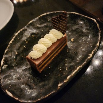 Bourbon Steak by Michael Mina - Dessert for our anniversary - Steakhouses Near Me - Nashville, Tennessee