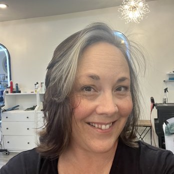 Bella on villa salon - Blending in my gray - Hair Salons Near Me - Mountain View, California Bella on villa salon - Blending in my gray - Hair Salons Near Me - Mountain View, California