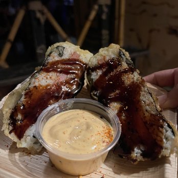 Stowaway - Spam musubi - Tiki Bars Near Me - Tustin, California