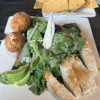 Cliff Dining Pub - Half blackberry goat cheese ball salad - Sushi Bars Near Me - Draper, Utah Cliff Dining Pub - Half blackberry goat cheese ball salad - Sushi Bars Near Me - Draper, Utah