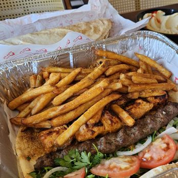 Farooj Abo Alabed - Mixed Grill platter - Mediterranean Near Me - Lawrenceville, Georgia
