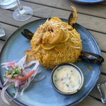 Serva Peruvian Cuisine - Arroz con marisco - Peruvian Near Me - Ketchum, Idaho