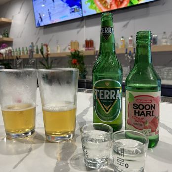 Ember Korean BBQ - From the bar area, while waiting for our table - Korean Near Me - Elk Grove, California