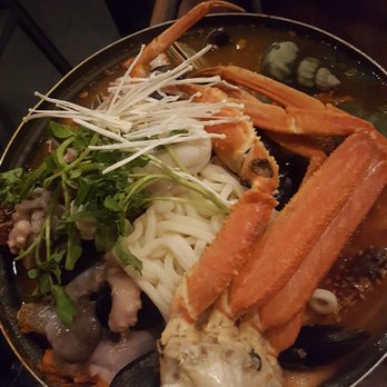 Five Senses - Seafood casserole before it was cooked - Korean Near Me - New York, New York Five Senses - Seafood casserole before it was cooked - Korean Near Me - New York, New York
