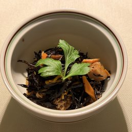 Simmered hijiki. Earthy and comforting. Simmered hijiki. Earthy and comforting.