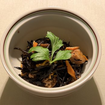 Engawa by Islander Sake Brewery - Simmered hijiki. Earthy and comforting. - Japanese Near Me - Waimea, Hawaii Engawa by Islander Sake Brewery - Simmered hijiki. Earthy and comforting. - Japanese Near Me - Waimea, Hawaii