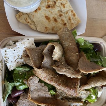 Oregano Greek Kitchen - Greek salad with gyro - Greek Near Me - Hialeah, Florida Oregano Greek Kitchen - Greek salad with gyro - Greek Near Me - Hialeah, Florida