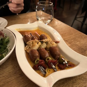 Addictive Wine and Tapas Bar - Chorizo con Camarones - Wine Bars Near Me - East Elmhurst, New York Addictive Wine and Tapas Bar - Chorizo con Camarones - Wine Bars Near Me - East Elmhurst, New York