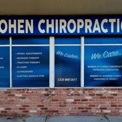 Cohen Chiropractic and Wellness - Office on East Oakland Park Blvd, just west of US1 in Ft.Lauderdale