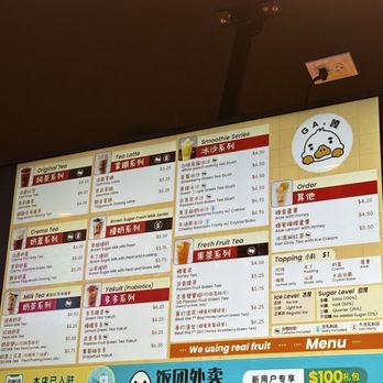 Gaga Tea - Menu - Bubble Tea Near Me - Seattle, Washington Gaga Tea - Menu - Bubble Tea Near Me - Seattle, Washington