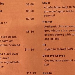 Menu as of 7/1/20 part 1.