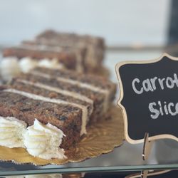 Sweeter Side Bakeshop - Carrot Cake Slices!