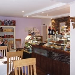 The Chocolate Box - Counter with cakes!