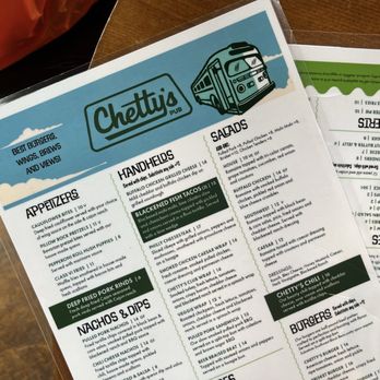 Chetty's Pub - Menu - Pubs Near Me - Lansing, West Virginia Chetty's Pub - Menu - Pubs Near Me - Lansing, West Virginia