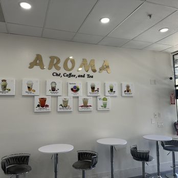 Aroma - Instore seating - Desserts Near Me - San Jose, California Aroma - Instore seating - Desserts Near Me - San Jose, California