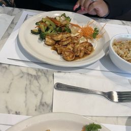 Shrimp teriyaki lunch Shrimp teriyaki lunch