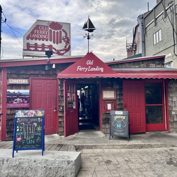 Old Ferry Landing - Outside of restaurant - Seafood Near Me - Portsmouth, New Hampshire