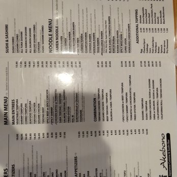 Akebono - Menu - Japanese Near Me - Sacramento, California Akebono - Menu - Japanese Near Me - Sacramento, California