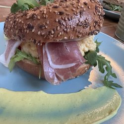 Niezłe Ziółko - Parma Ham Bagel