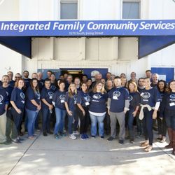 Allstate Insurance Agent - Travis Turner - Allstate volunteers at Integrated Family Community Services.