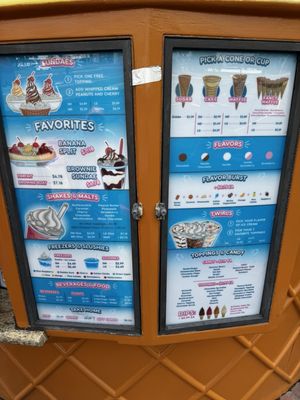 Menu photo 1 Twistee Treat Tavares, FL