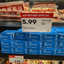 Longos - Bacon and cream cheese