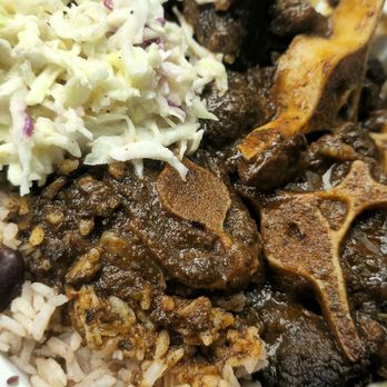 Jamaica Eats Restaurant - Oxtail, Rice N Peas, Coleslaw - Caribbean Near Me - Greenbank, Ontario
