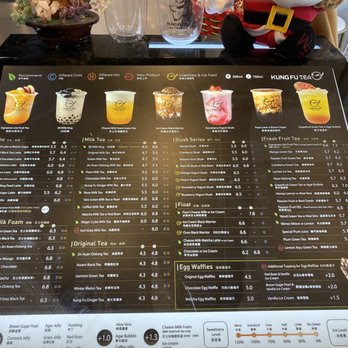 Kung Fu Tea - the menu for the restaurant - Bubble Tea Near Me - Etobicoke, Ontario Kung Fu Tea - the menu for the restaurant - Bubble Tea Near Me - Etobicoke, Ontario