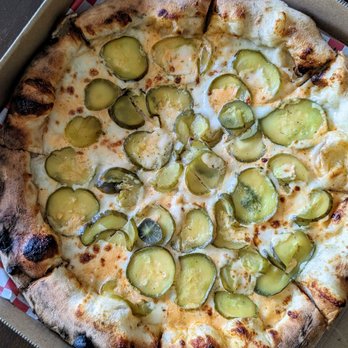 The Exchange Pizza Depot - Pickle-ickle-ickle | Instagram: @telephonesmoothie - Pizza Near Me - Matthews, North Carolina
